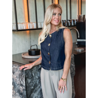 Gilet Sans manches Annely - Bleu Marine