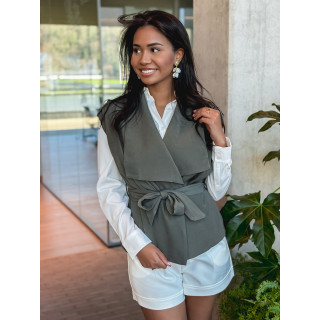 Veste sans manches Mélissa - Kaki