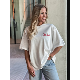 T-shirt "St Barth" - Blanc