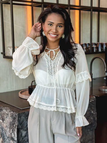 Blouse Javiera - Ecru