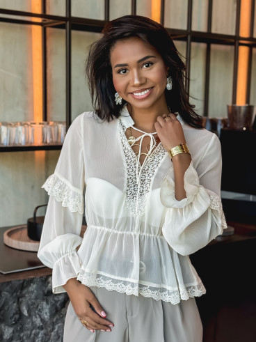 Blouse Javiera - Ecru