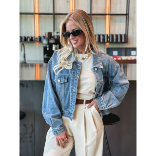 Veste en jeans Olivéana - Bleu