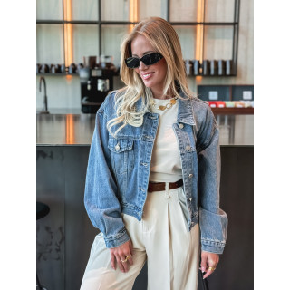 Veste en jeans Olivéana - Bleu