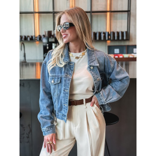 Veste en jeans Olivéana - Bleu