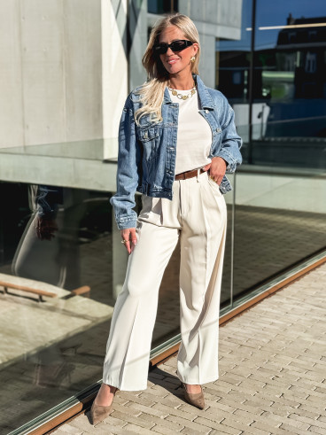 Veste en jeans Olivéana - Bleu