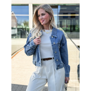 Veste en jeans Olivéana - Bleu
