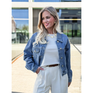 Veste en jeans Olivéana - Bleu