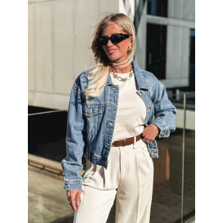 Veste en jeans Olivéana - Bleu