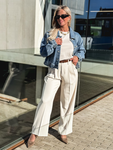 Veste en jeans Olivéana - Bleu