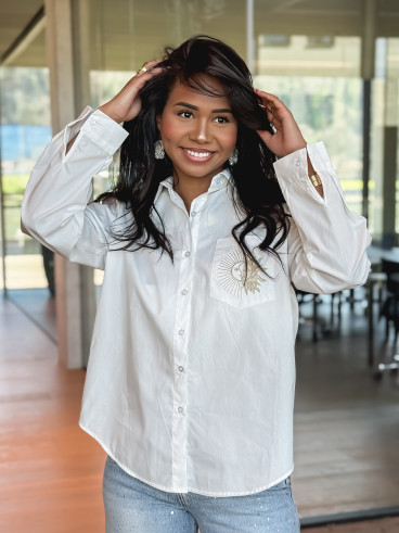Chemise Soleil - Blanc