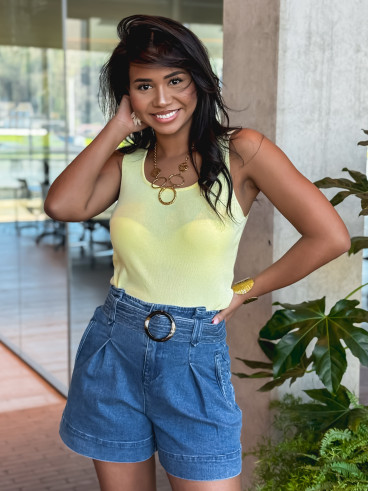 Débardeur Daïka - Jaune