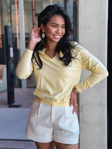 Pull Juliette - Jaune