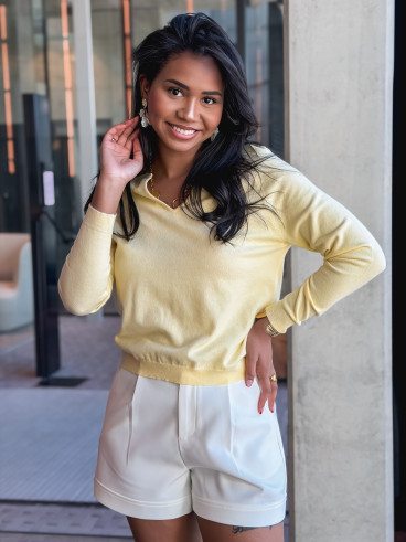 Pull Juliette - Jaune