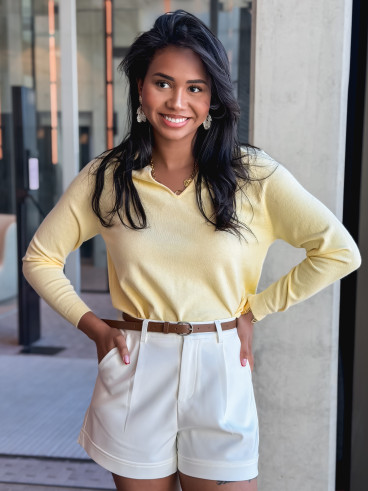 Pull Juliette - Jaune
