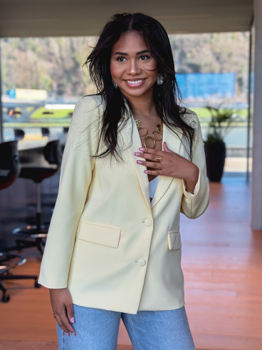 Blazer Anésia - Jaune