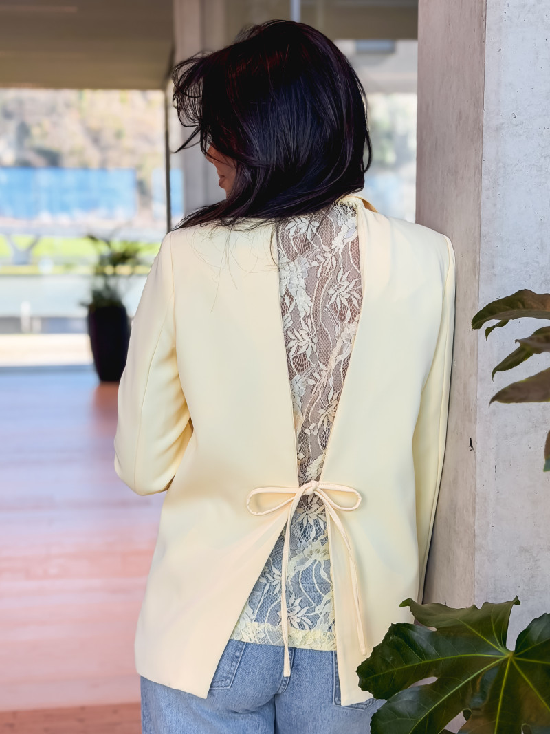 Blazer Anésia - Jaune