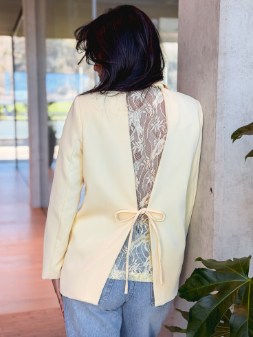 Blazer Anésia - Jaune