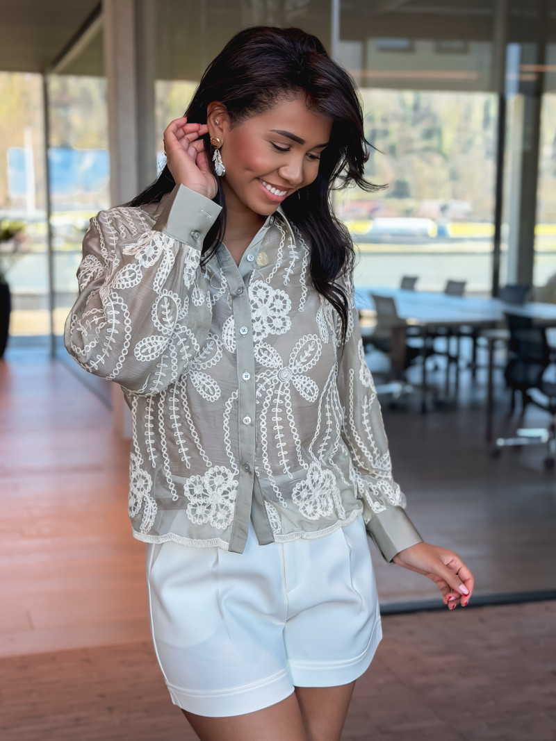 Chemise Halana - Vert sauge Chemise Halana - Vert sauge