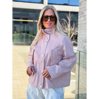 Veste Lignée Violetta - Rouge