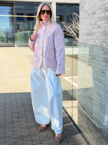 Veste Lignée Violetta - Rouge