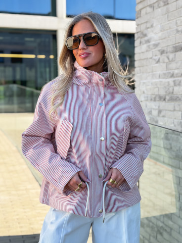 Veste Lignée Violetta - Rouge Veste Lignée Violetta - Rouge