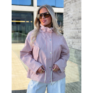 Veste Lignée Violetta - Rouge