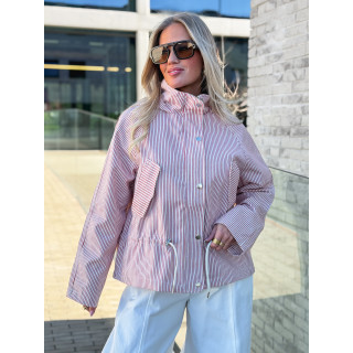 Veste Lignée Violetta - Rouge