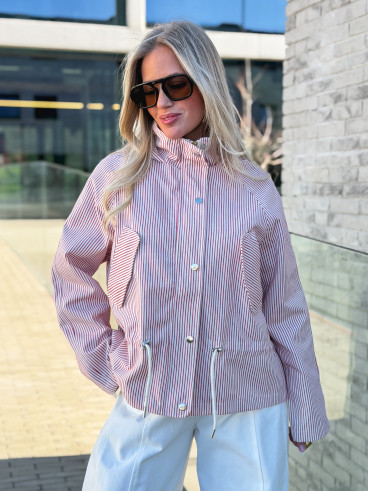 Veste Lignée Violetta - Rouge Veste Lignée Violetta - Rouge