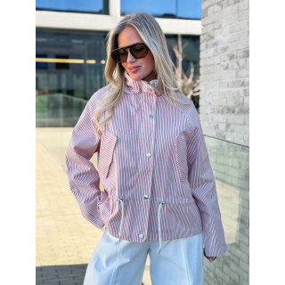 Veste Lignée Violetta - Rouge