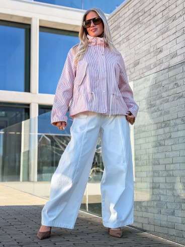 Veste Lignée Violetta - Rouge Veste Lignée Violetta - Rouge