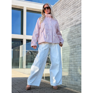 Veste Lignée Violetta - Rouge