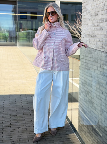 Veste Lignée Violetta - Rouge Veste Lignée Violetta - Rouge