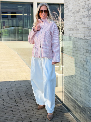 Veste Lignée Violetta - Rouge Veste Lignée Violetta - Rouge