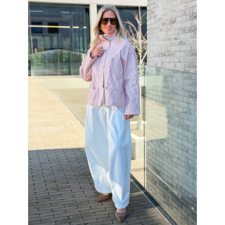 Veste Lignée Violetta - Rouge