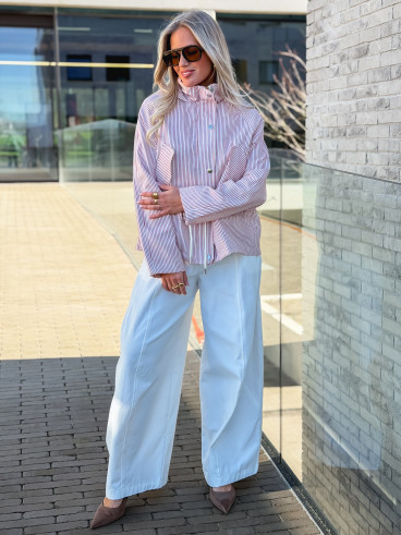 Veste Lignée Violetta - Rouge Veste Lignée Violetta - Rouge