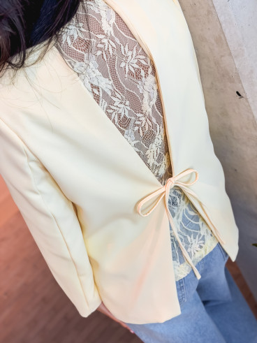 Blazer Anésia - Jaune