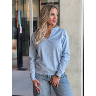 Pull Juliette - Bleu ciel
