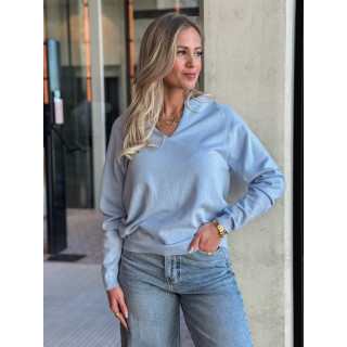 Pull Juliette - Bleu ciel
