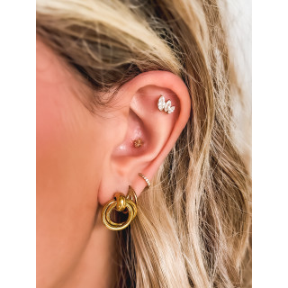 Boucles d'oreilles Garrya - Doré