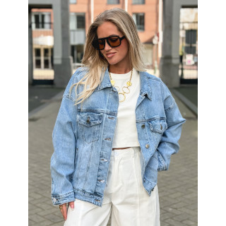 Veste en jeans Bianca - Bleu