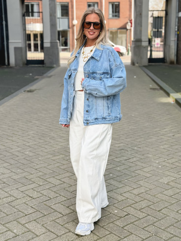 Veste en jeans Bianca - Bleu