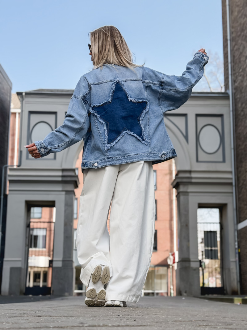 Veste en jeans Bianca - Bleu