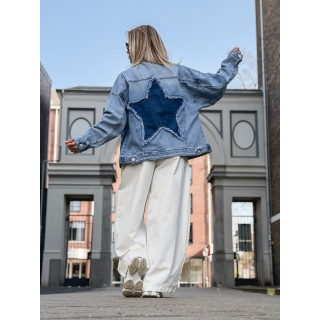 Veste en jeans Bianca - Bleu