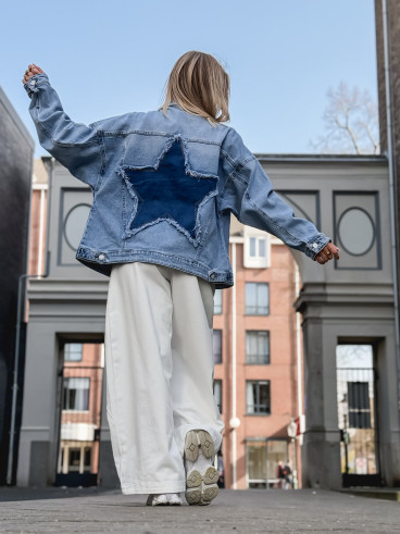 Veste en jeans Bianca - Bleu