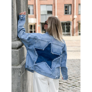 Veste en jeans Bianca - Bleu