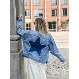 Veste en jeans Bianca - Bleu