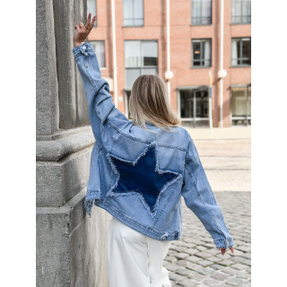 Veste en jeans Bianca - Bleu