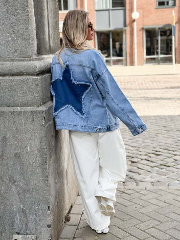 Veste en jeans Bianca - Bleu