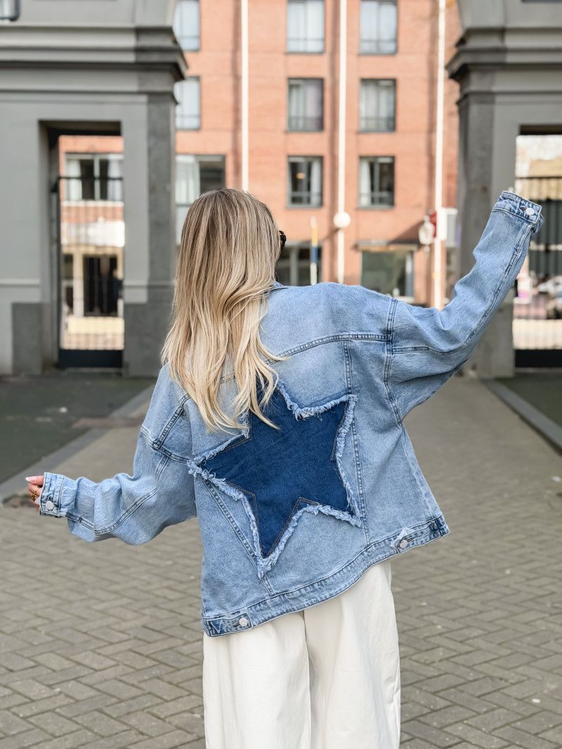 Veste en jeans Bianca - Bleu