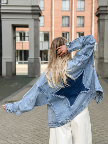 Veste en jeans Bianca - Bleu